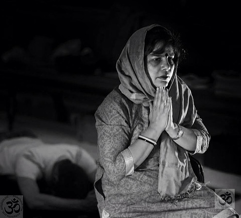 Prayer and piety (monochrome)