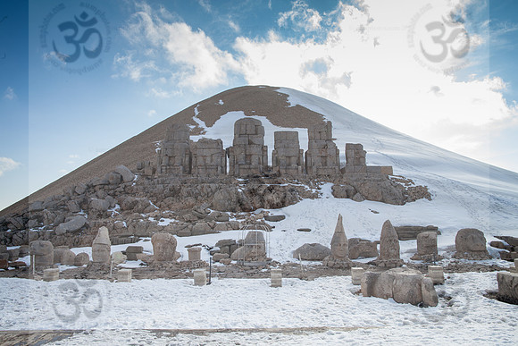 East Terrace Nemrut Dagi at sunset