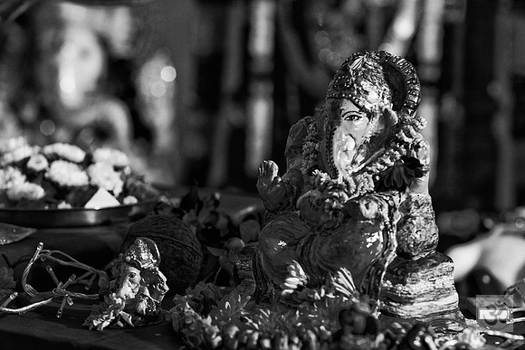 Eye of Ganesh ( monochrome)