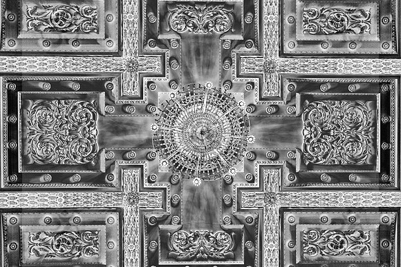 Adam Ceiling, Library of the Royal College of Physicians Edinburgh