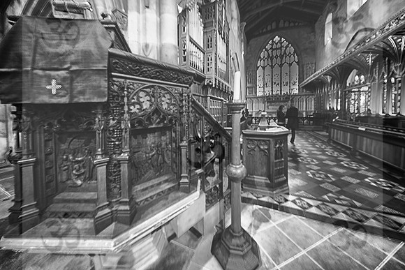 Aysgarth Church pulpit