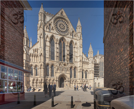 South door. York Minster