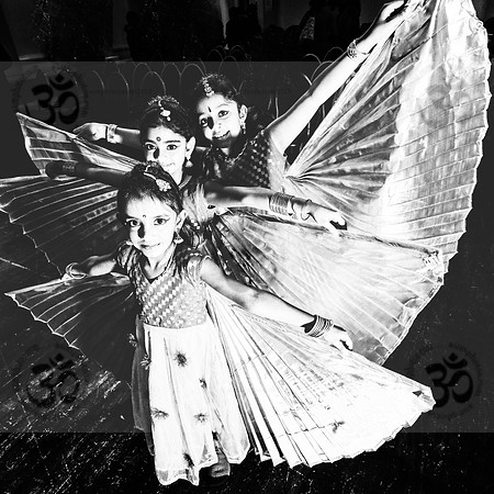Three Angels dancing