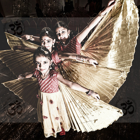 Three Angels dancing