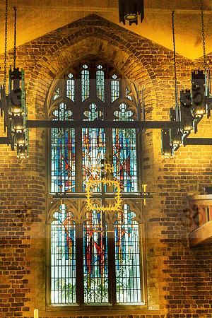 St. Mary's Church, Putney,  by the Thames