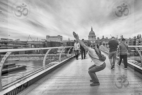 Surya Namaskar by St. Paul's London